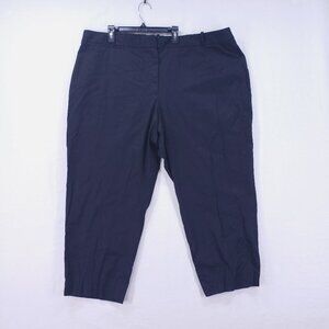 Talbots Dress Pants Women's Plus Size 22W Black Heritage Straight Leg Classy